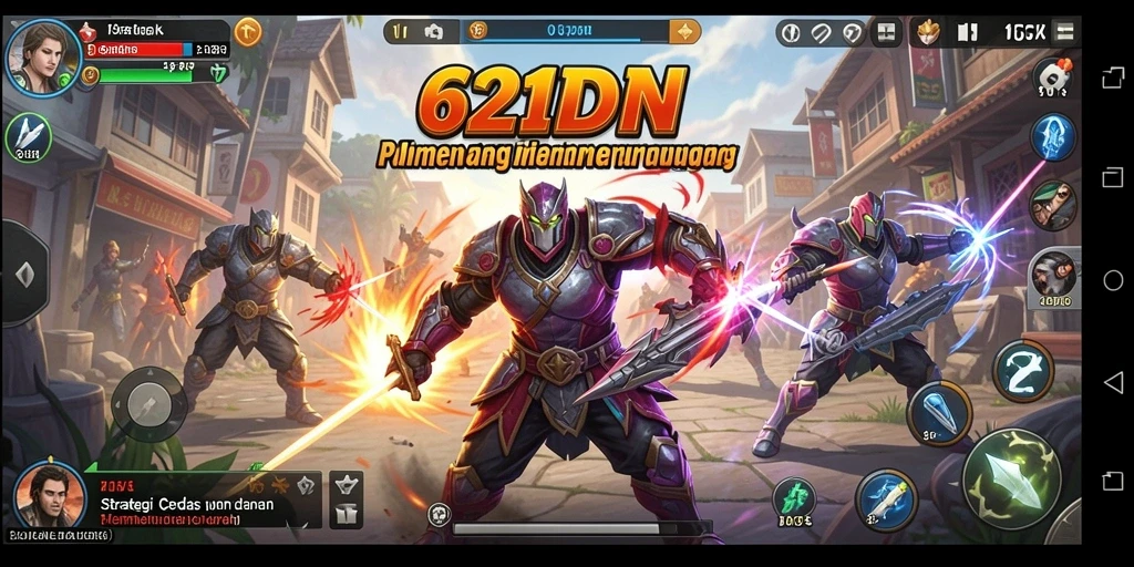 Tampilan gameplay menakjubkan dari 62IDN dengan strategi yang mendebarkan.