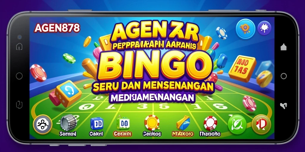 Tampilan gameplay Bingo yang seru di AGEN878.