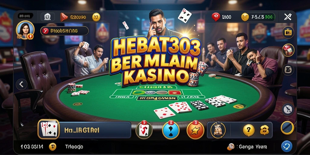 Screenshot gameplay HEBAT303 menampilkan keseruan permainan Kasino yang menakjubkan.