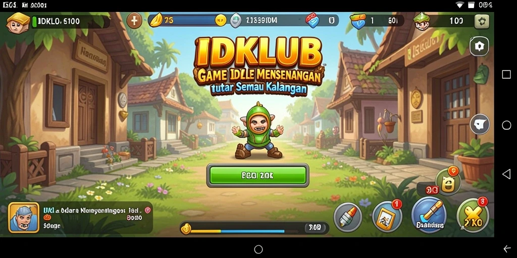 Tampilan gameplay IDKLUB yang menarik dan interaktif.