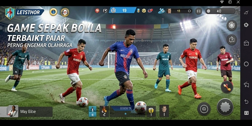 Tampilan menarik dari gameplay LETSTHOR yang mengasyikkan.