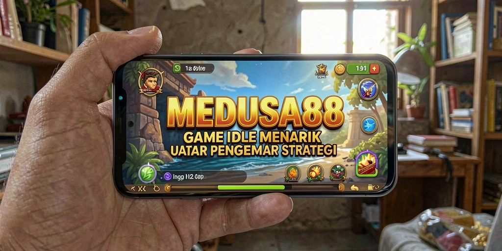 Gameplay seru MEDUSA88 dengan karakter menarik dalam aksi Idle.