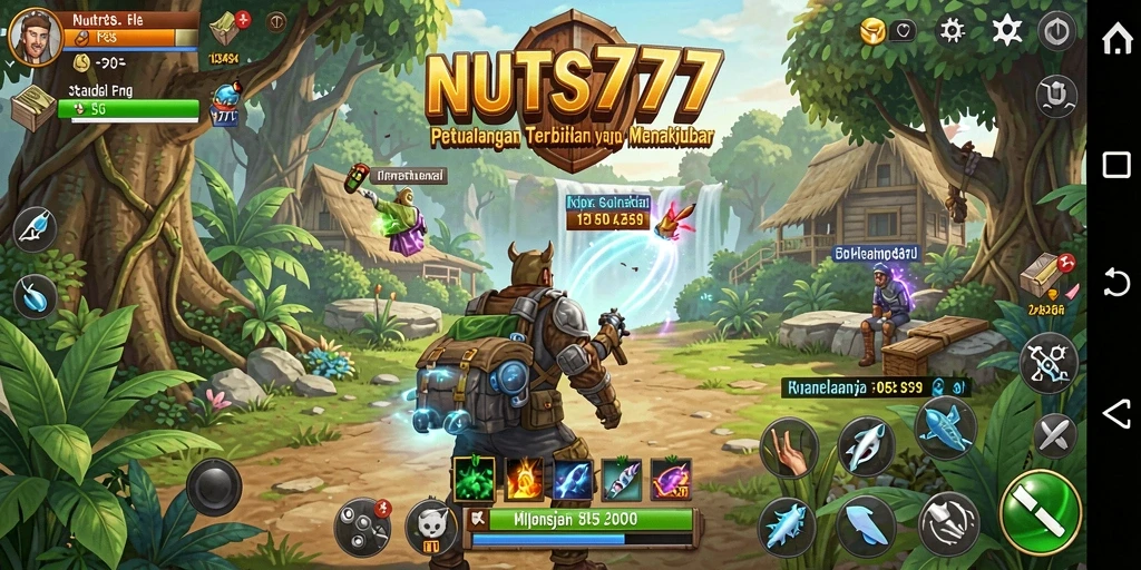 Gameplay menarik di dunia Open World NUTS777.