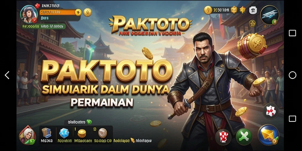 Tampilan gameplay PAKTOTO yang seru dan interaktif.
