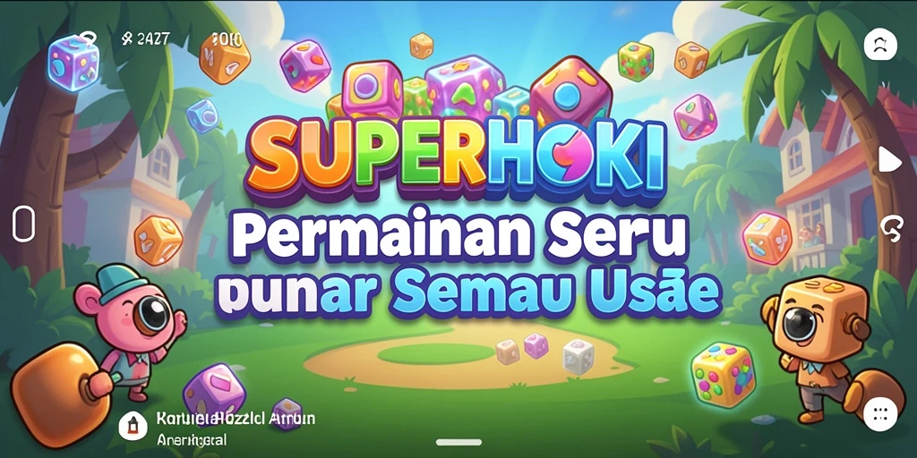 Gambar gameplay SUPERHOKI yang menampilkan tantangan seru dalam permainan Puzzle.