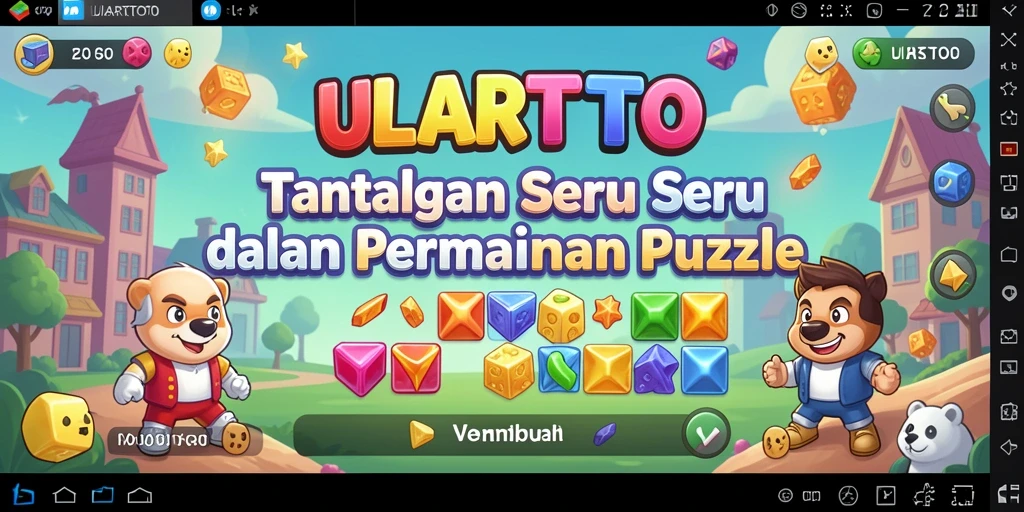 Tampilan gameplay ULARTOTO yang menarik dan menantang.