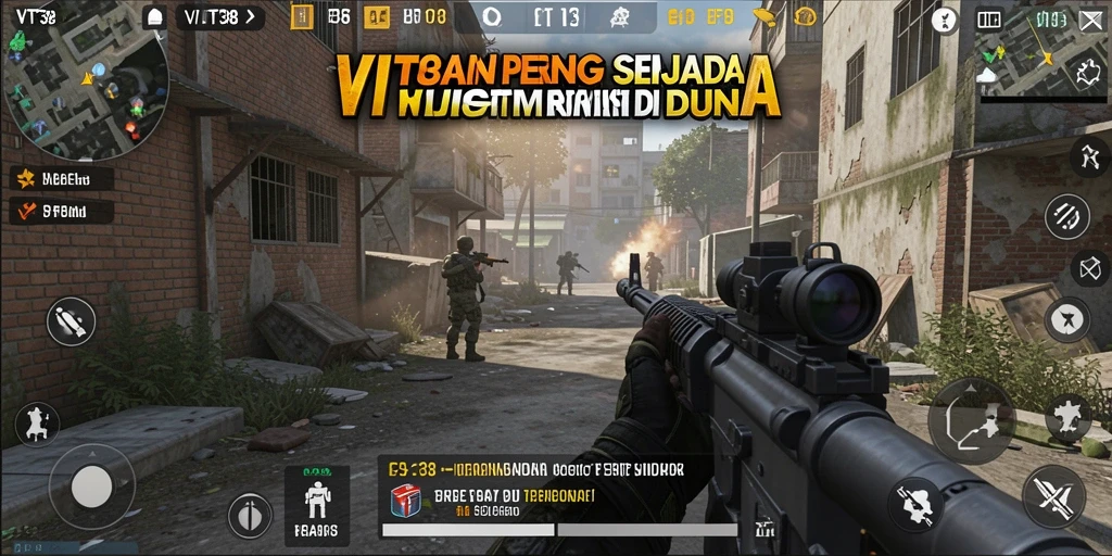 Gameplay menarik dengan pengalaman tembak-tembakan yang mendebarkan.